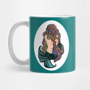 Colorful Mermaid Mug